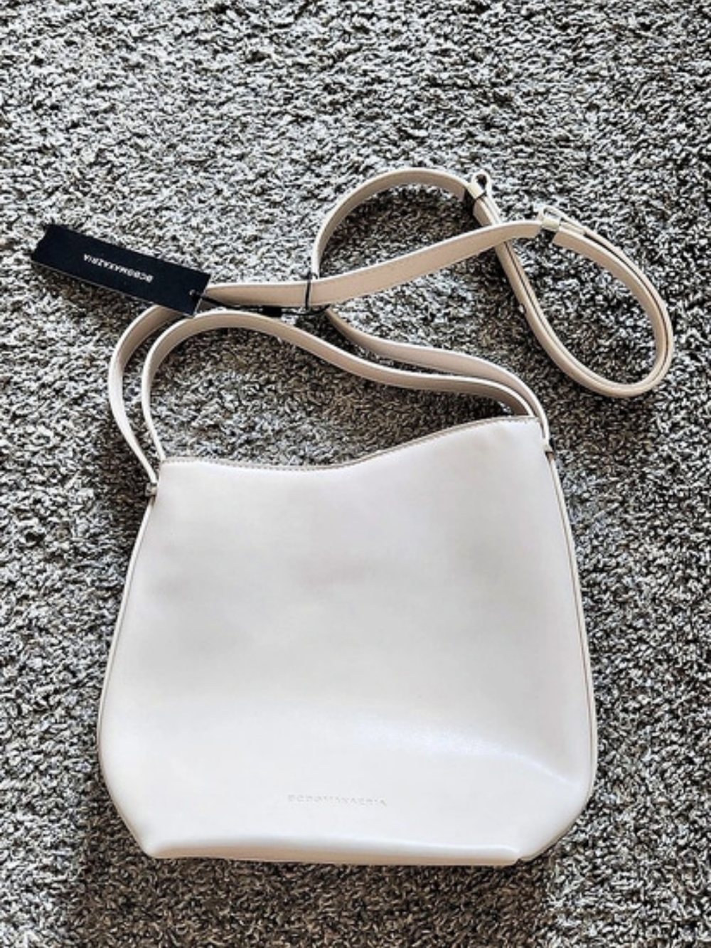 BCBGMAXAZRIA White Crossbody Bag